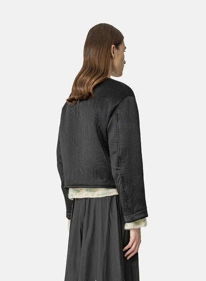 Forte Forte | Matelass Cout Spencer Jacket - Nero