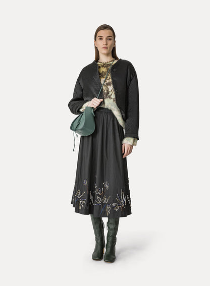 Forte Forte | Matelass Cout Spencer Jacket - Nero