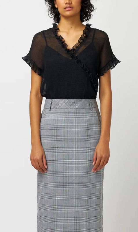 Kate Sylvester | Clemency Top - Black