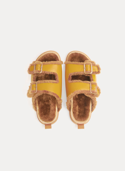 Forte Forte | Nappa Leather Sandals With Buckles - Orca
