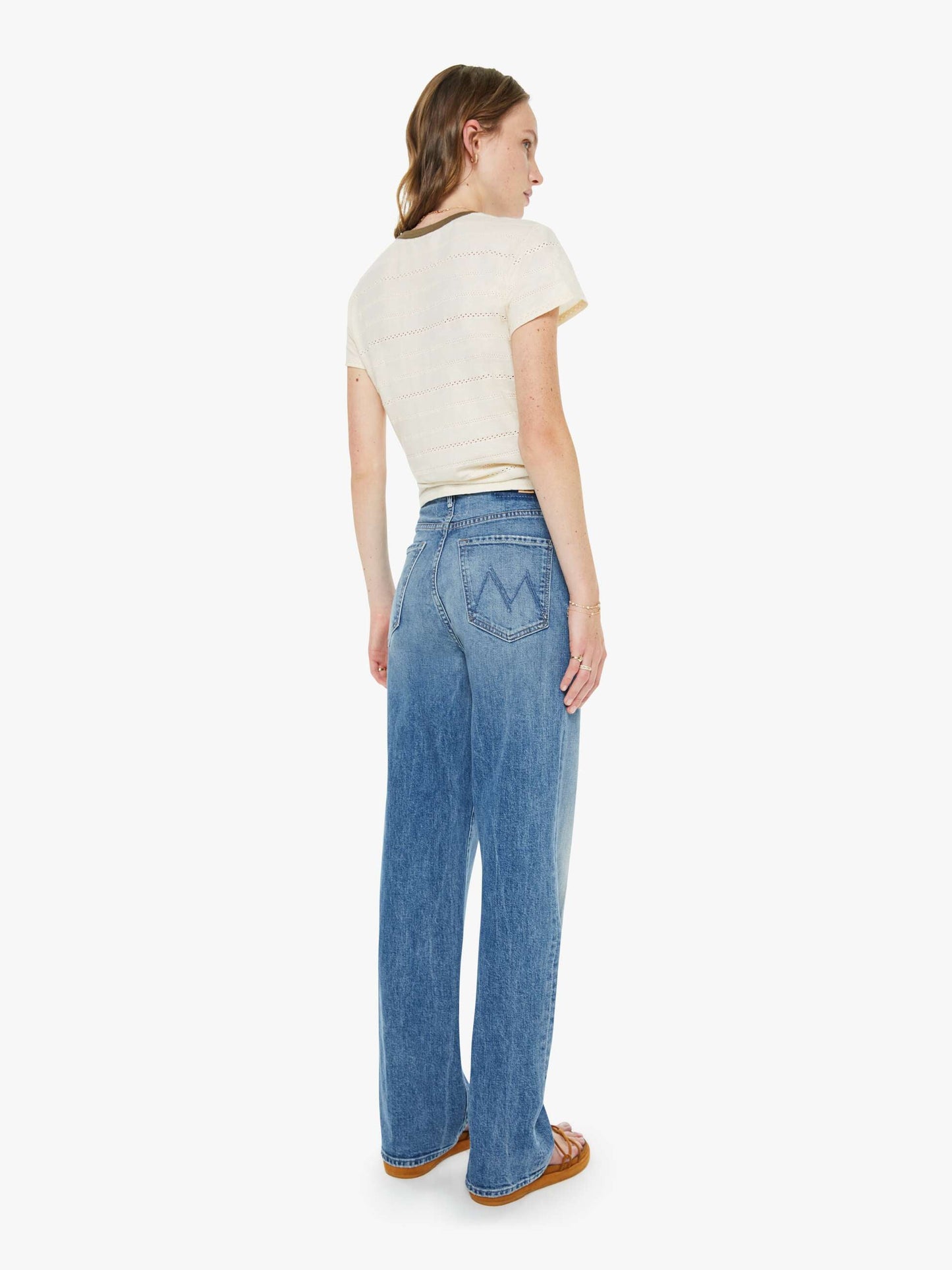 Mother | High Waisted Tunnel Vision Sneak - Girls Just Want To Have Sun