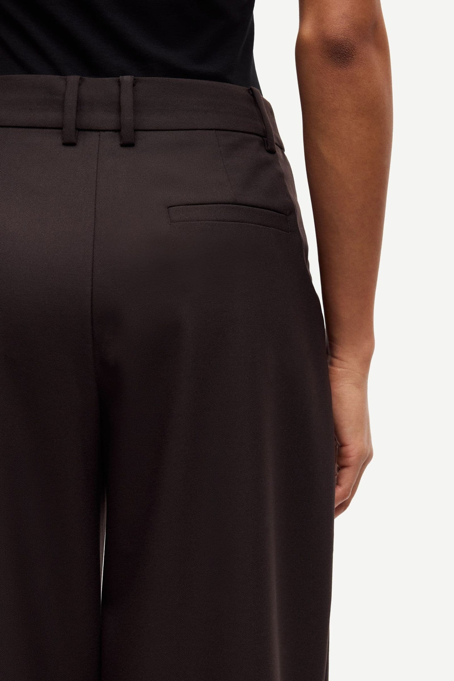 Samsoe Samsoe | Saagneta Trousers - Black Coffee