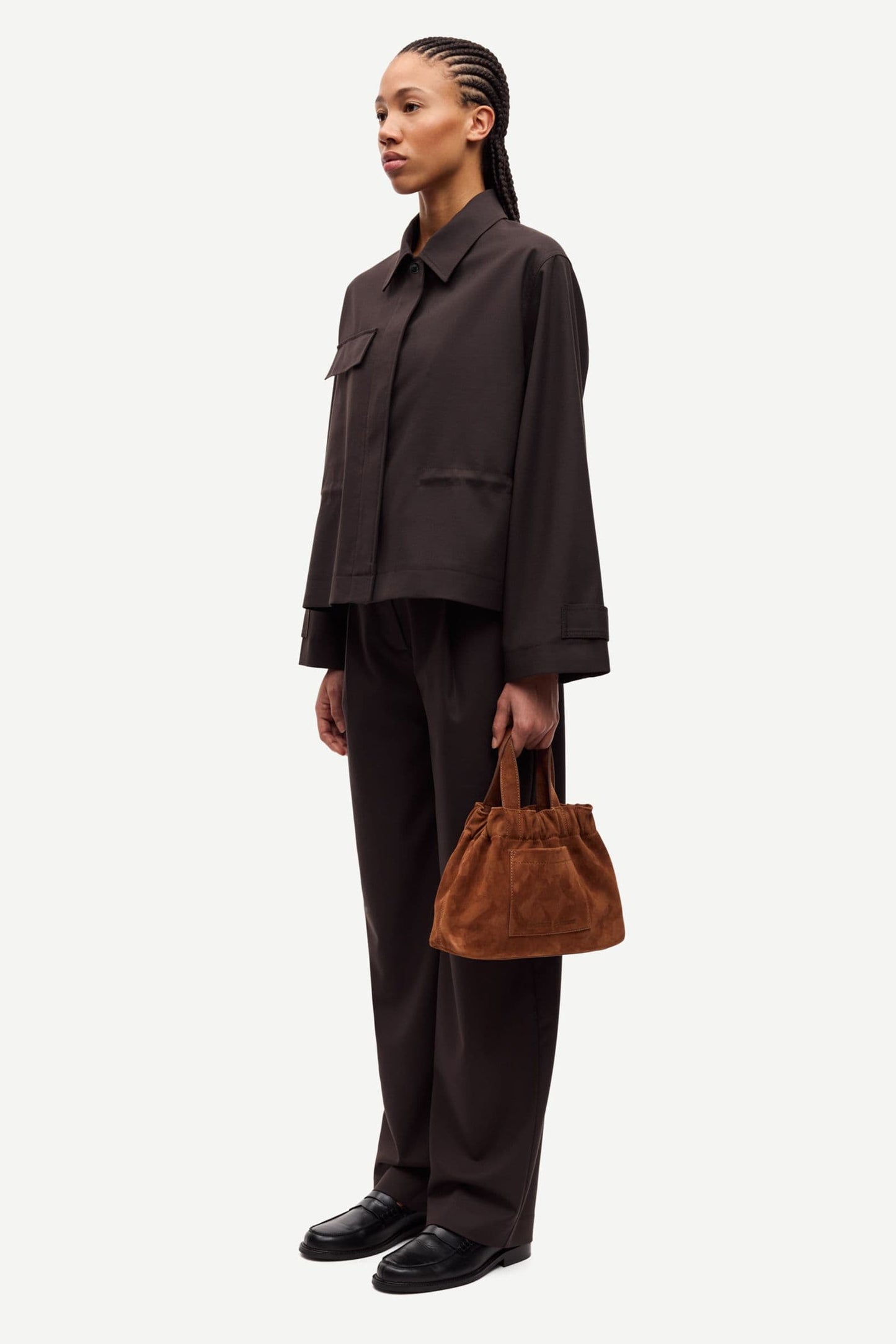 Samsoe Samsoe | Saagneta Trousers - Black Coffee