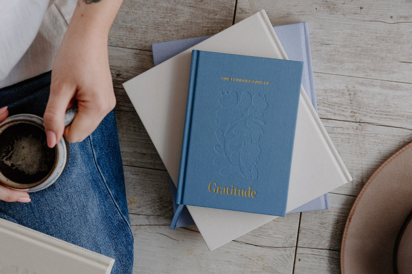 Olive + Page | 100 Days Of Gratitude - Sky Blue