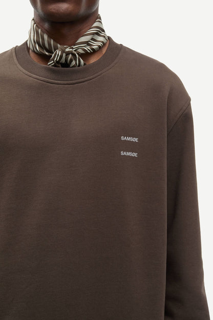 Samsoe Samsoe | Joel Crew Neck - Turkish Coffee