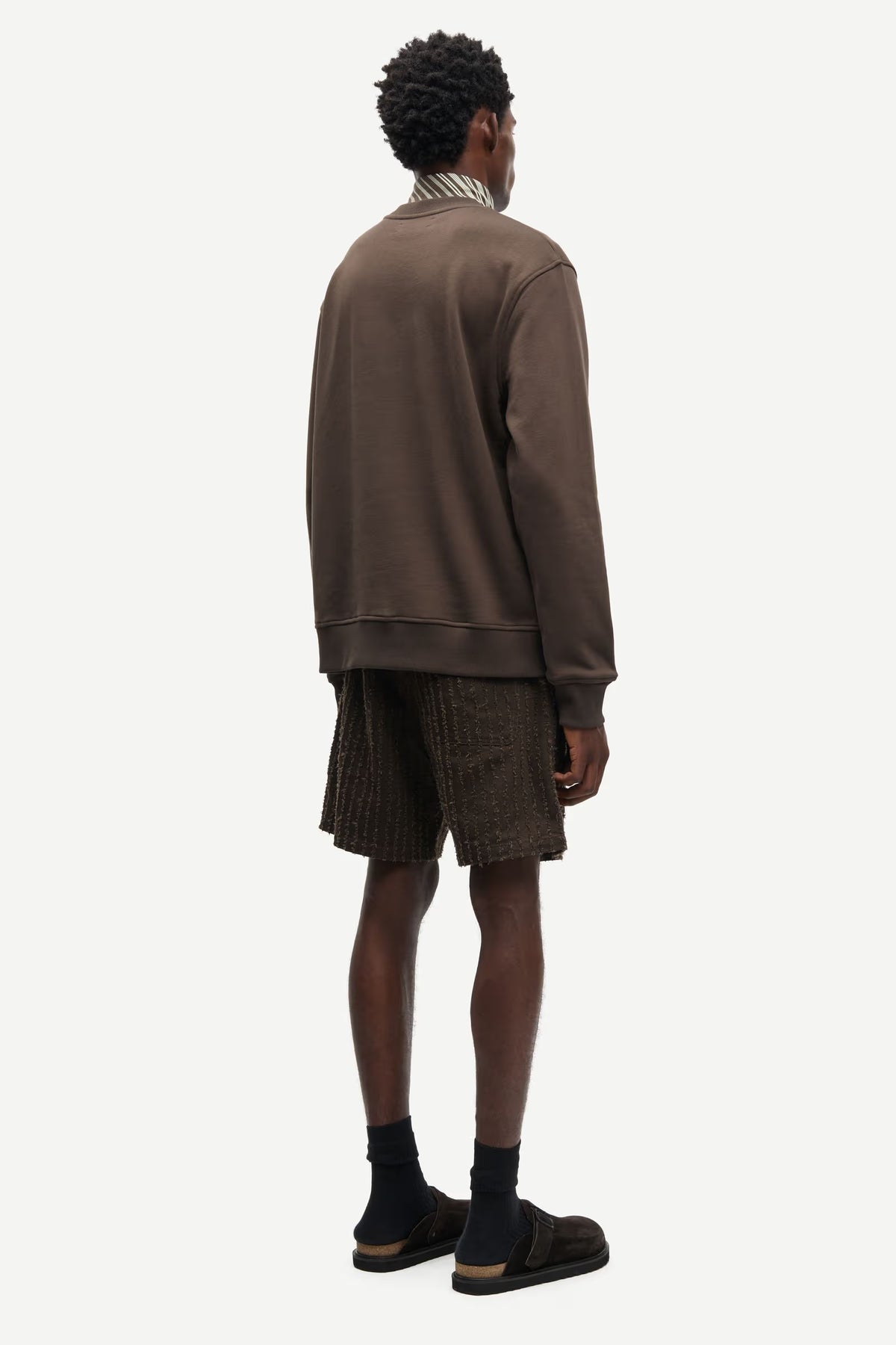 Samsoe Samsoe | Joel Crew Neck - Turkish Coffee
