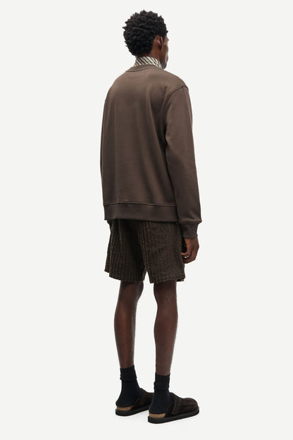 Samsoe Samsoe | Joel Crew Neck - Turkish Coffee
