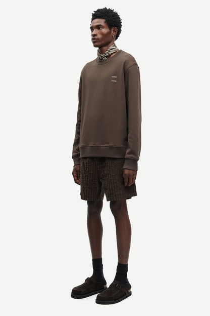 Samsoe Samsoe | Joel Crew Neck - Turkish Coffee