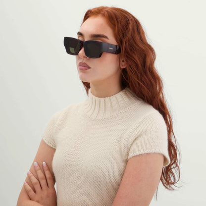 Loewe | Paula's Ibiza Wayfarer - Dark Havana / Green