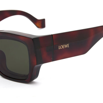 Loewe | Paula's Ibiza Wayfarer - Dark Havana / Green