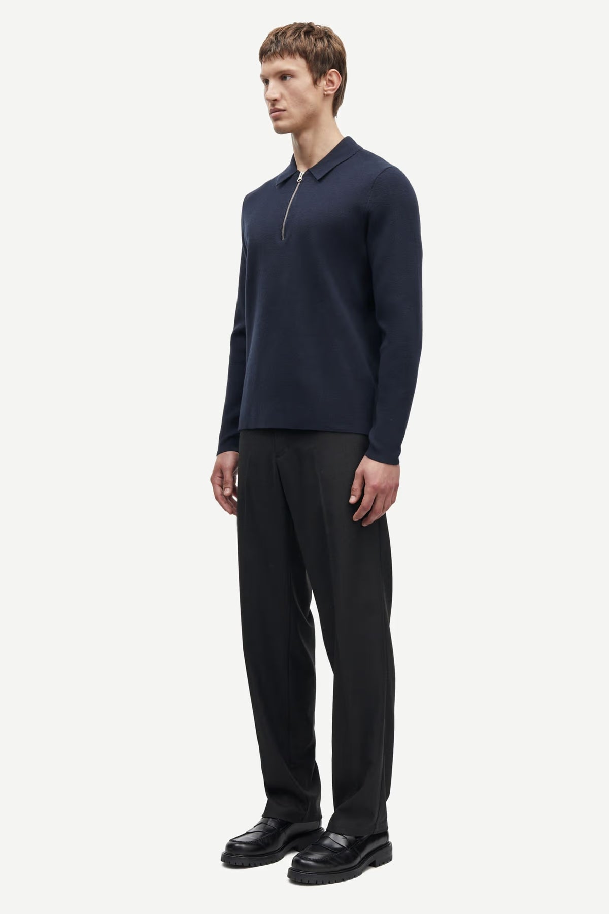 Samsoe Samsoe | Guna Half Zip - Sky Captain