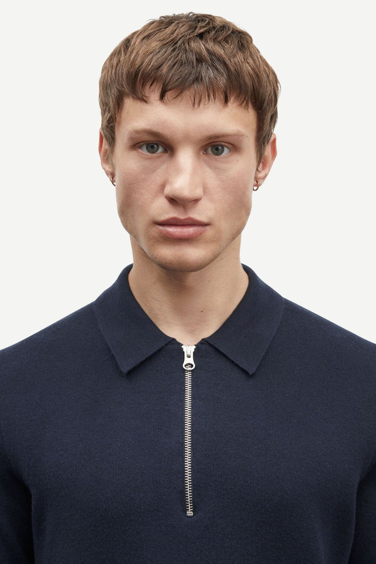 Samsoe Samsoe | Guna Half Zip - Sky Captain