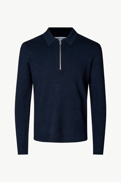Samsoe Samsoe | Guna Half Zip - Sky Captain