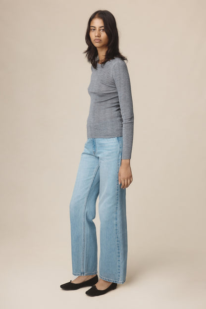 Marle | Ana Top - Soft Charcoal