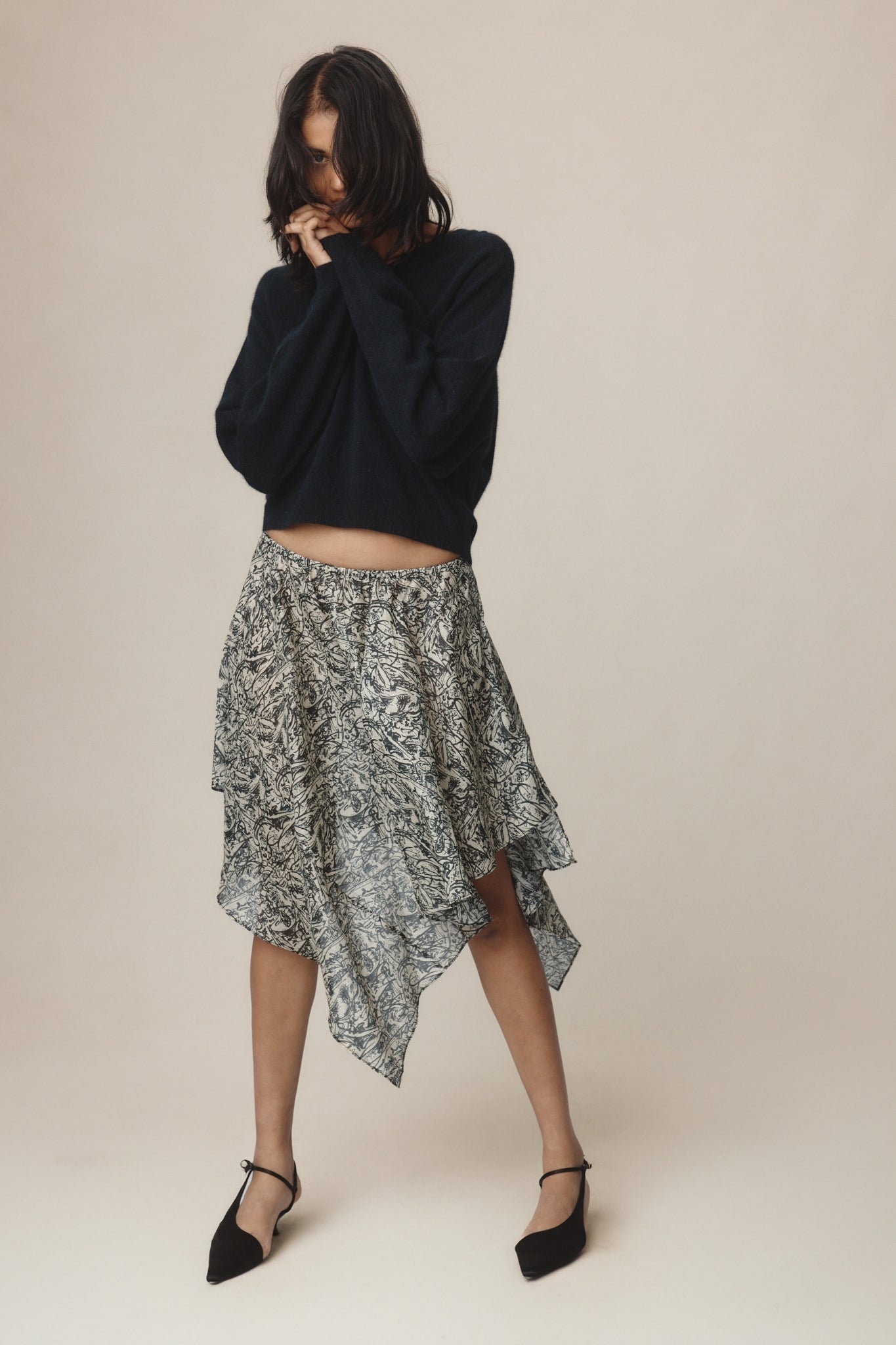 Marle | Moss Sweater - Black