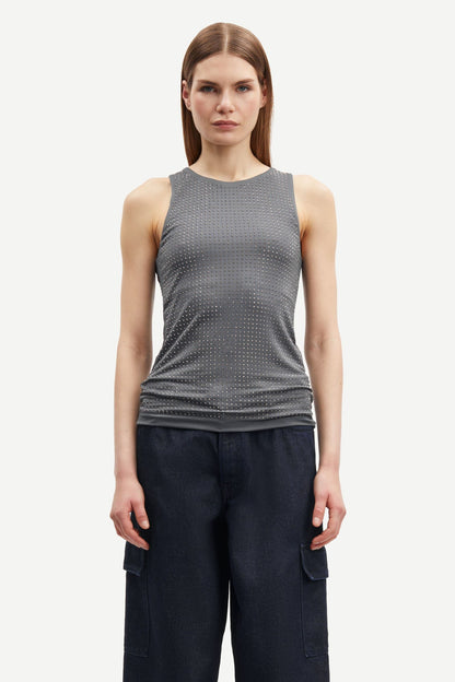 Samsoe Samsoe | Sachrishell Tank - Iron Gate