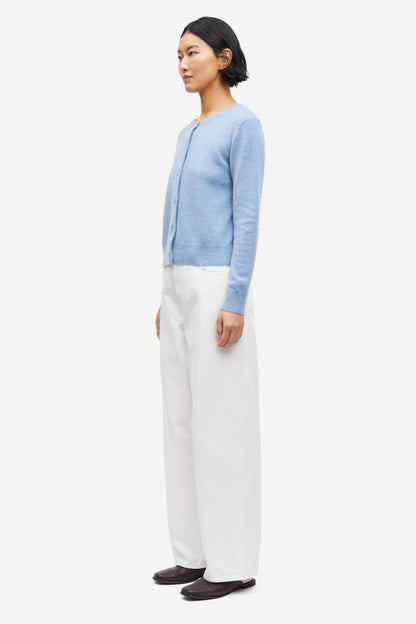 Samsoe Samsoe | Saboston Cardigan - Blue Denim Mel.