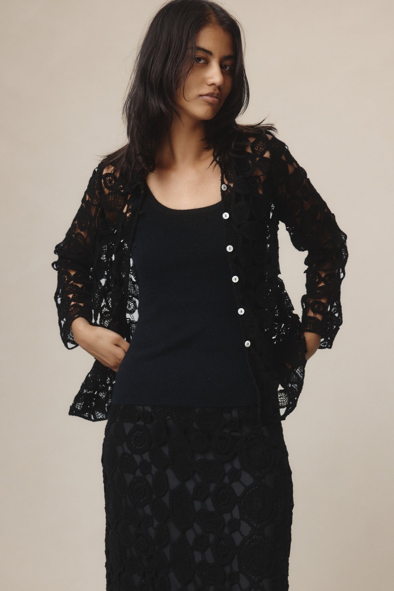 Marle | Pierre Shirt - Black