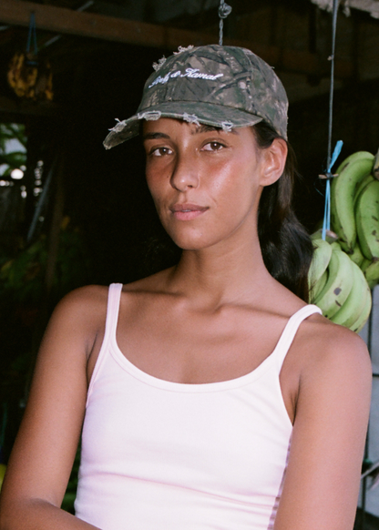Pinky & Kamal | Signature Cap - Distressed Camo