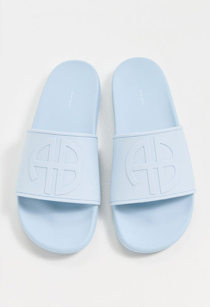 Anine Bing | Isla Slides - Pale Blue