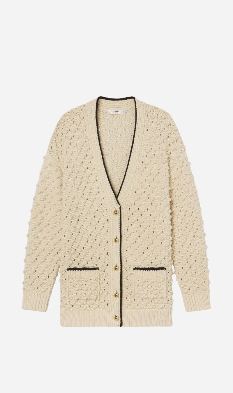 Frame Denim | The Bauble Cardigan - Cream