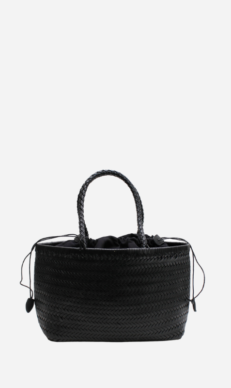 La Tribe | Amelia Woven Bag - Black