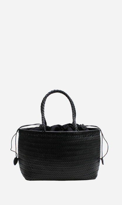 La Tribe | Amelia Woven Bag - Black