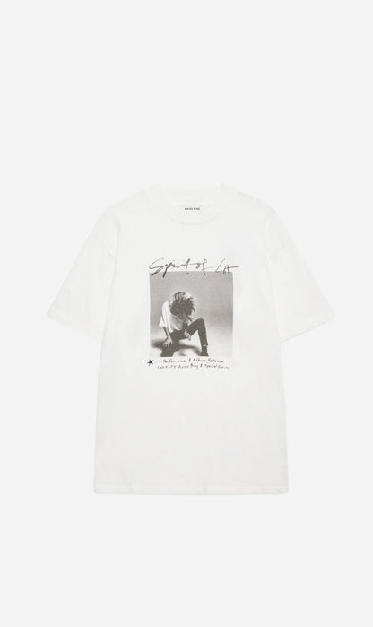 Anine Bing | Ashton Tee Spirit - Ivory
