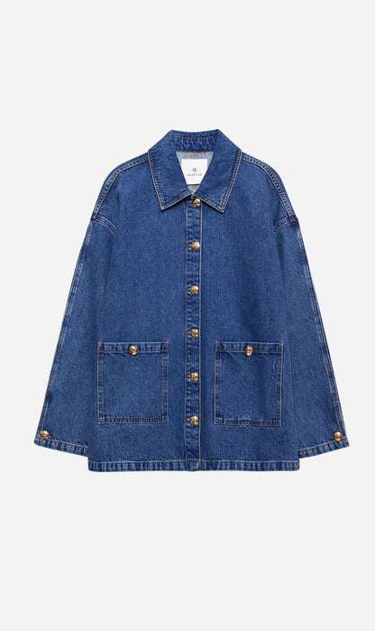 Anine Bing | Luca Jacket - Clean Indigo Denim