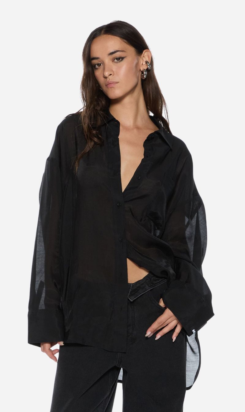 Ksubi | Labels Astra Ls Shirt - Black