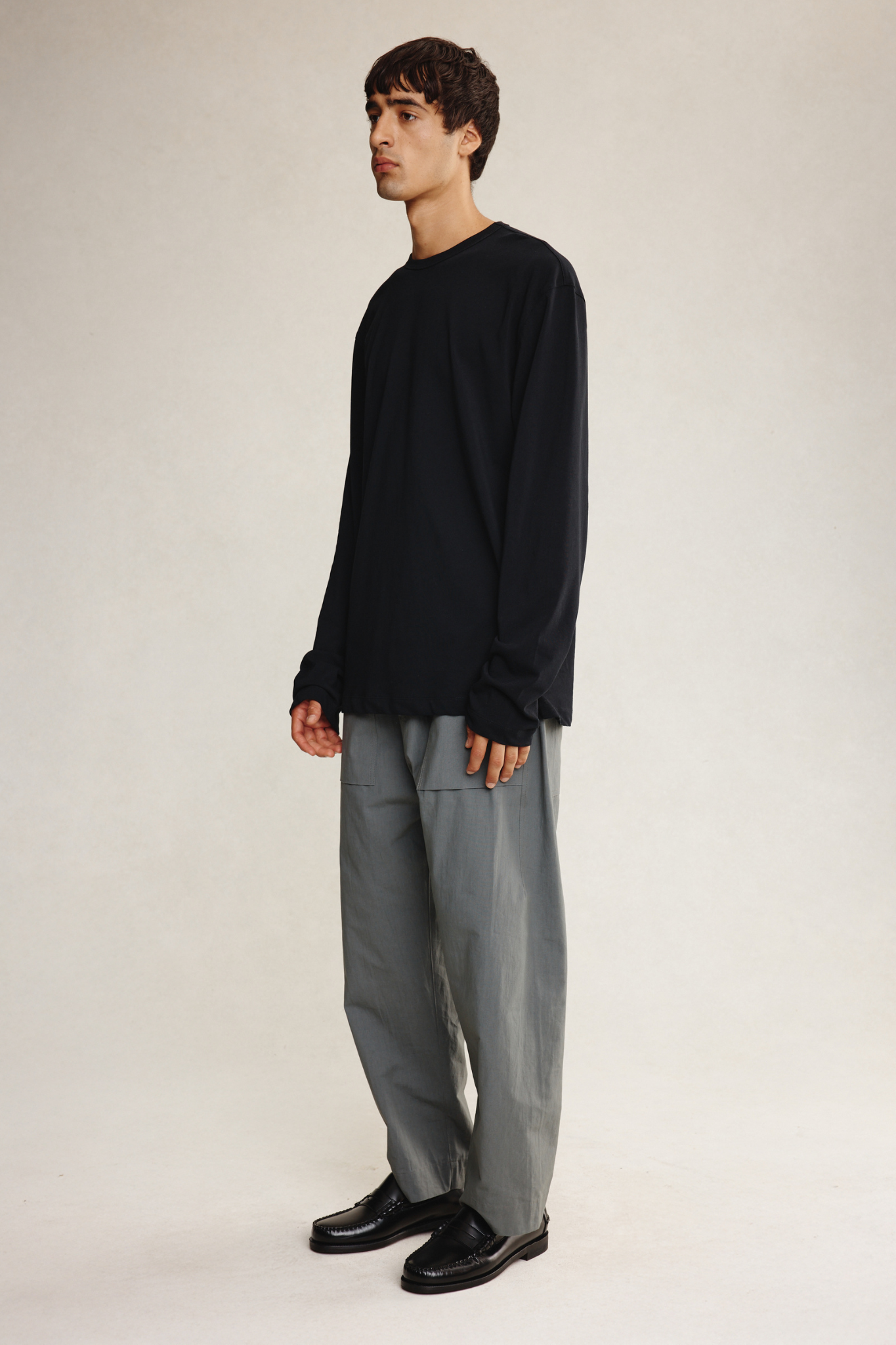 Marle | Kosta Long Sleeve Tee - Black