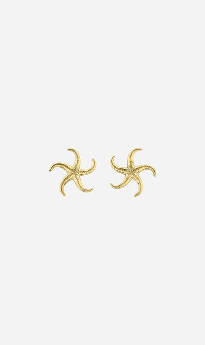 Zoe & Morgan | Starfish Studs - Gold