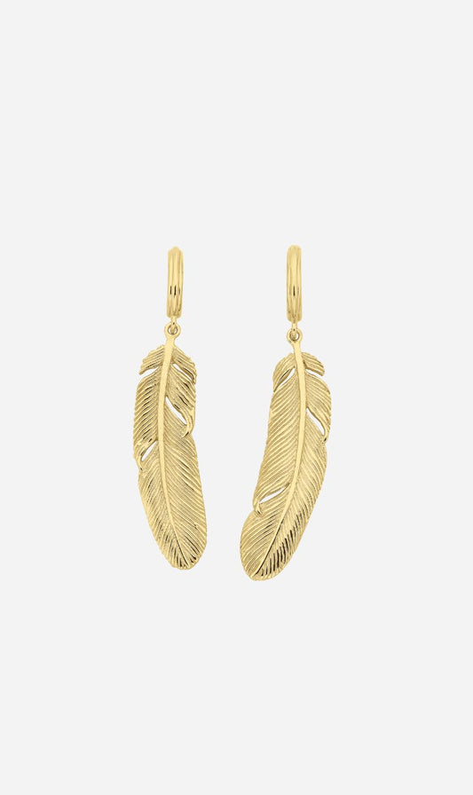 Zoe & Morgan | Eagle Earrings - Gold