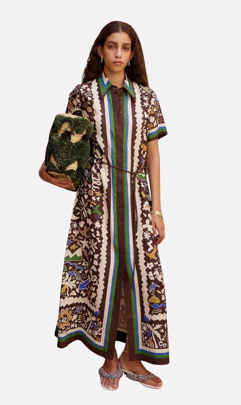 Alemais | Maroc Shirt Dress - Multi