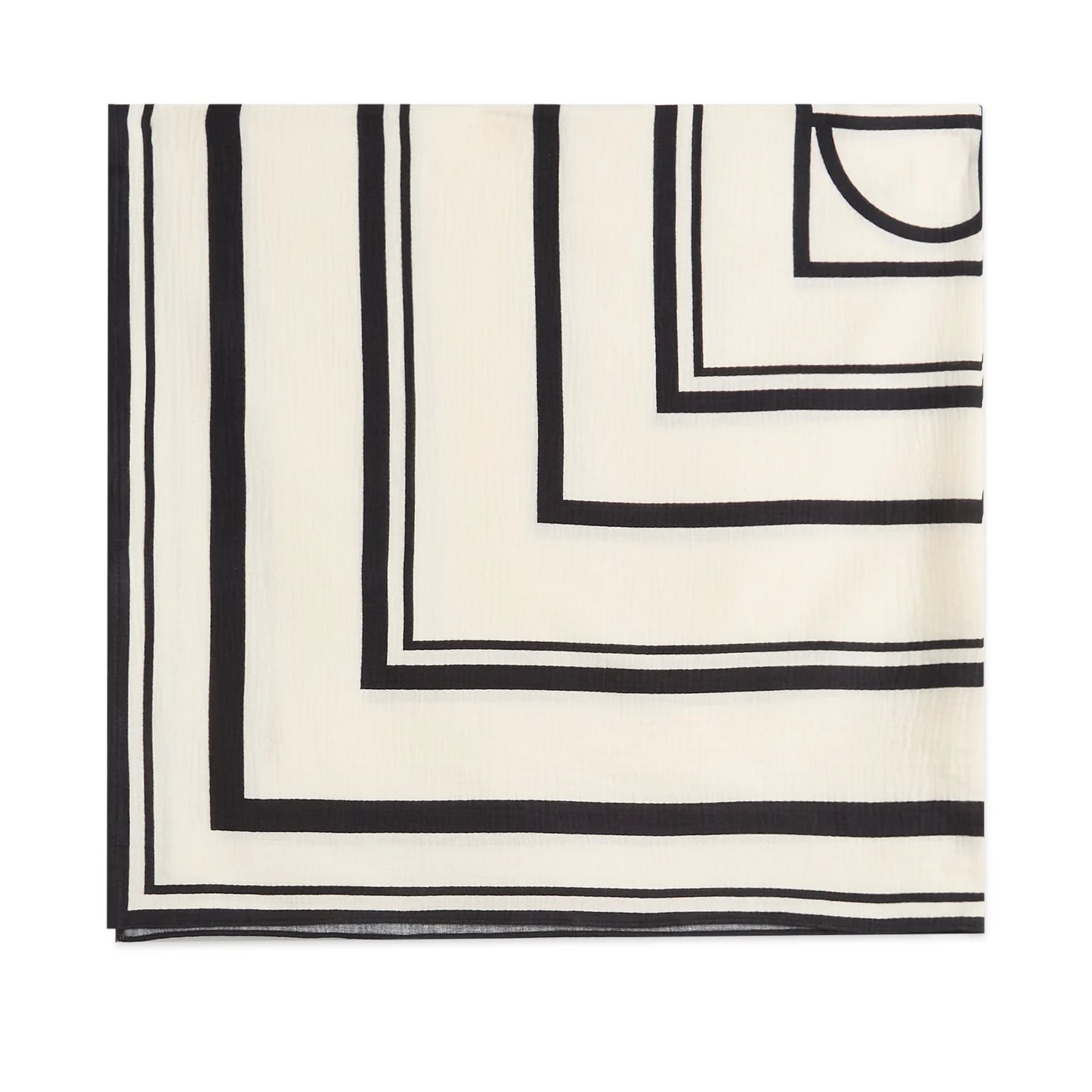 Anine Bing | Eliza Sarong - Ivory & Black Monogram
