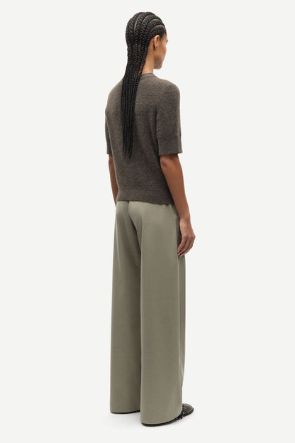 Samsoe Samsoe | Sanoura Short Sleeve Cardigan - Major Brown