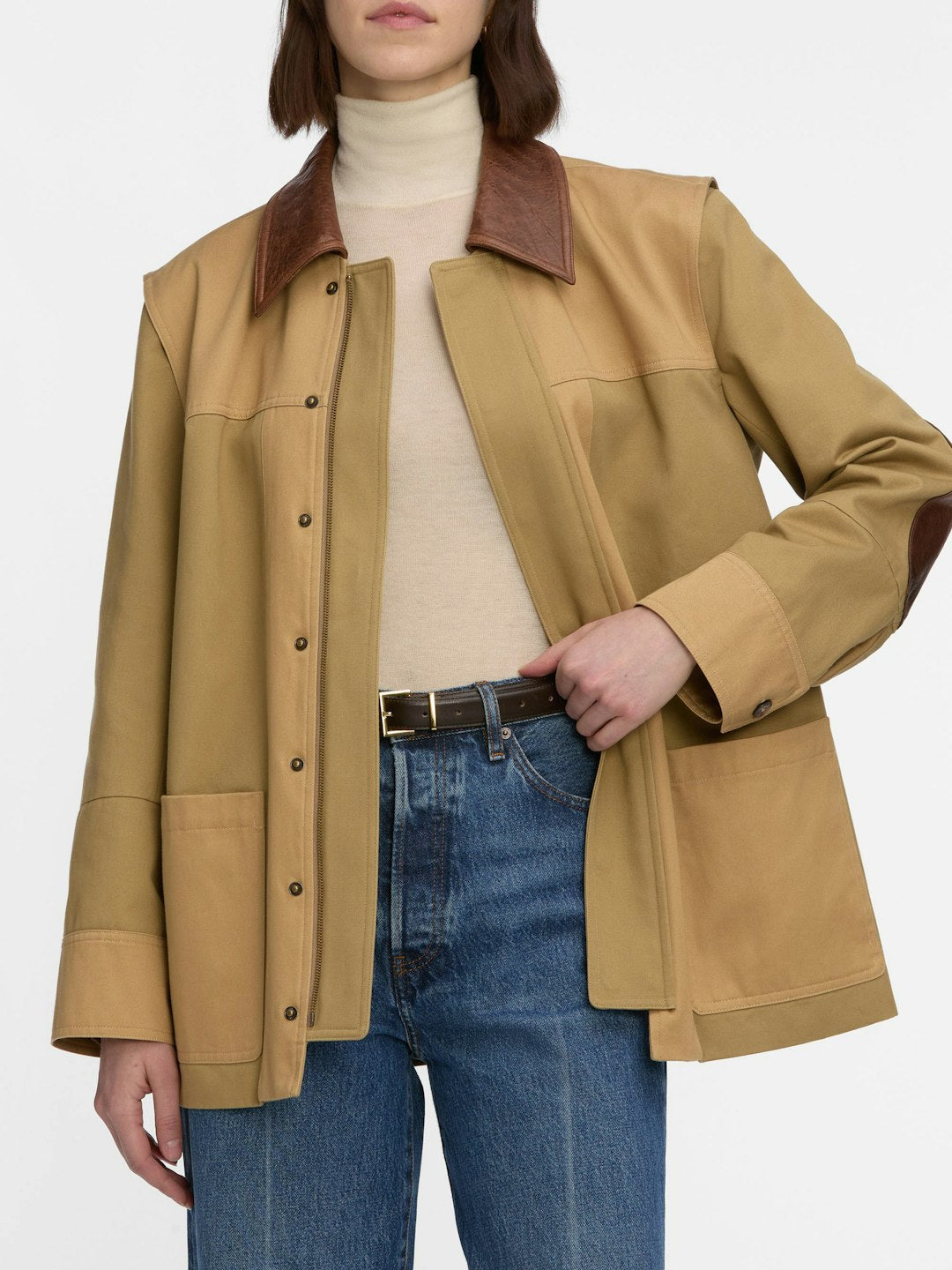 Frame Denim | The Chore Jacket - Khaki