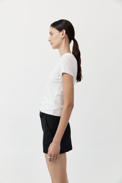 St Agni | Organic Cotton Baby Tee - White