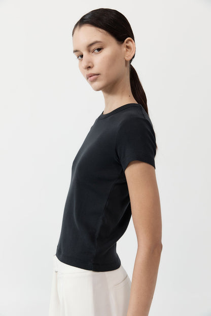 St Agni | Organic Cotton Baby Tee - Black