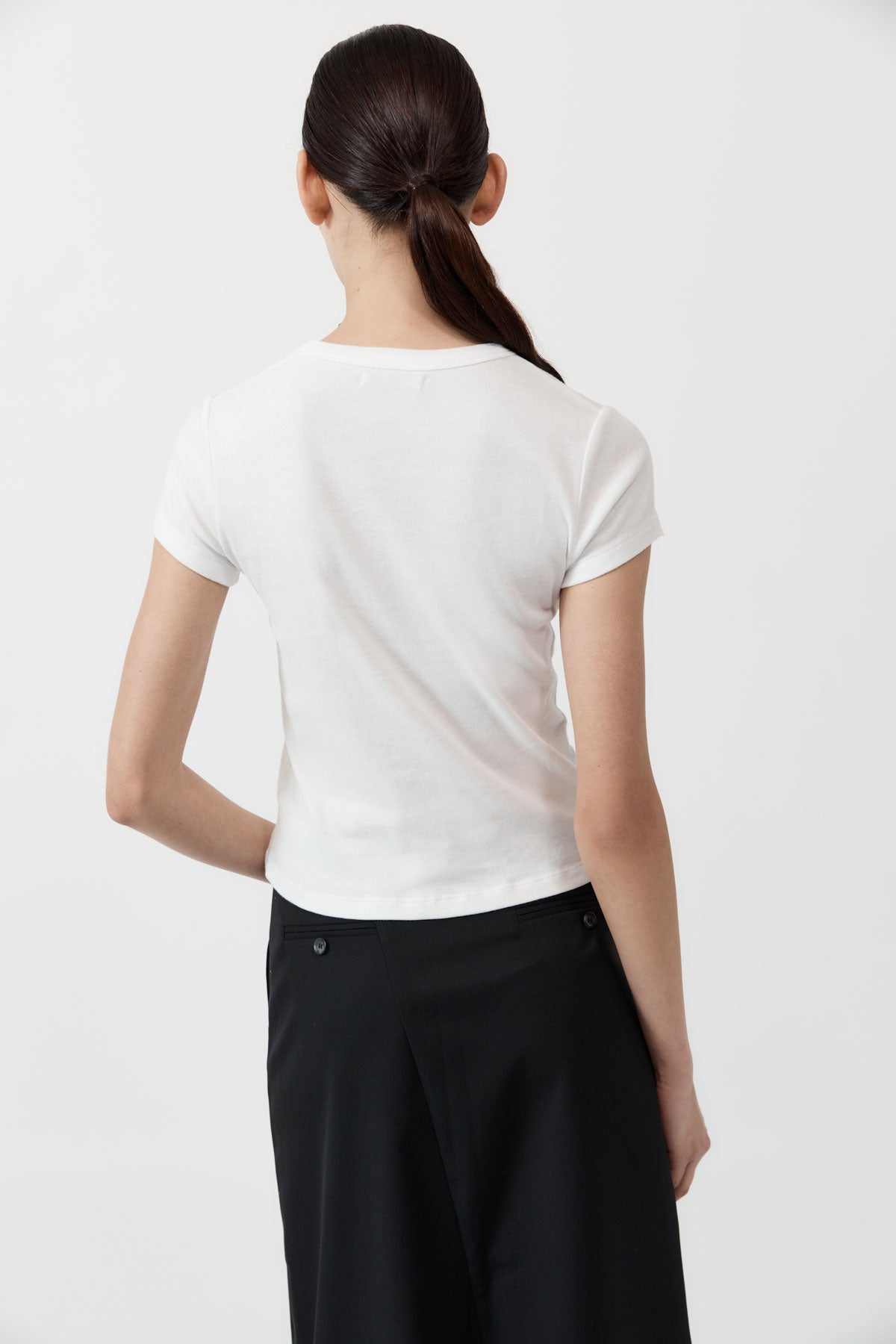 St Agni | Organic Cotton Baby Tee - White