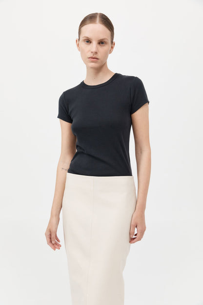 St Agni | Organic Cotton Baby Tee - Black