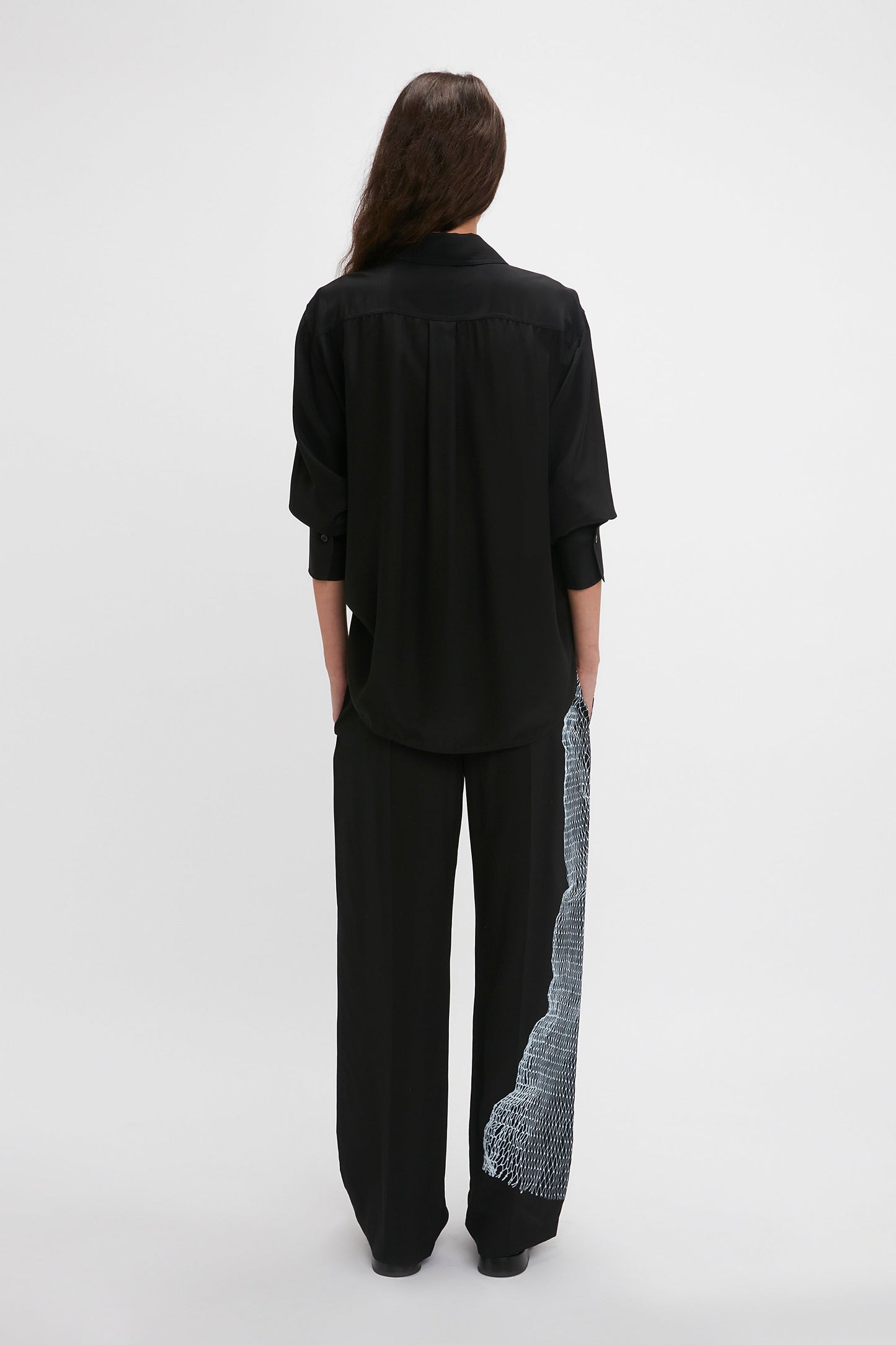 Victoria Beckham | Pyjama Trouser - Black/White