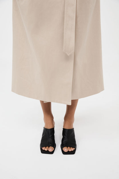 St Agni | Cylinder Heel - Black
