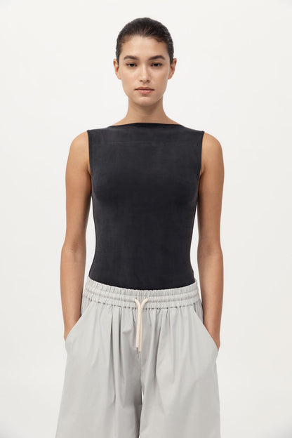 St Agni | Everyday Drawstring Pants - Silver