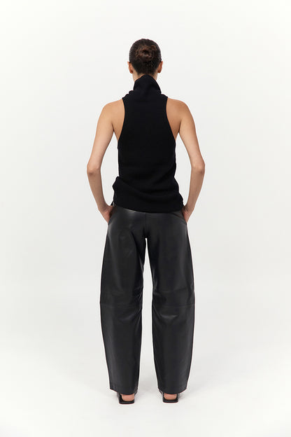 St Agni | Cashmere Blend Top - Black
