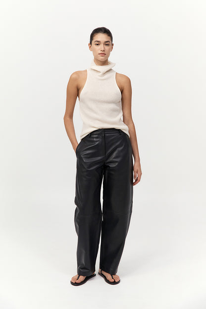 St Agni | Cashmere Blend Top - Chalk