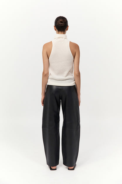 St Agni | Cashmere Blend Top - Chalk