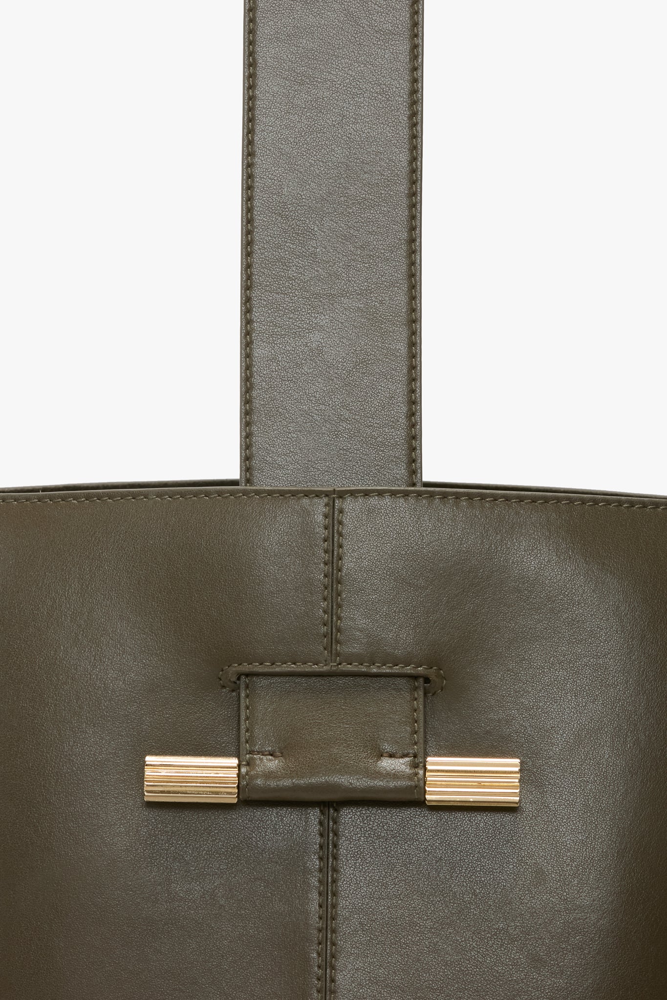 Victoria Beckham | The Dia Bucket Bag - Dark Khaki
