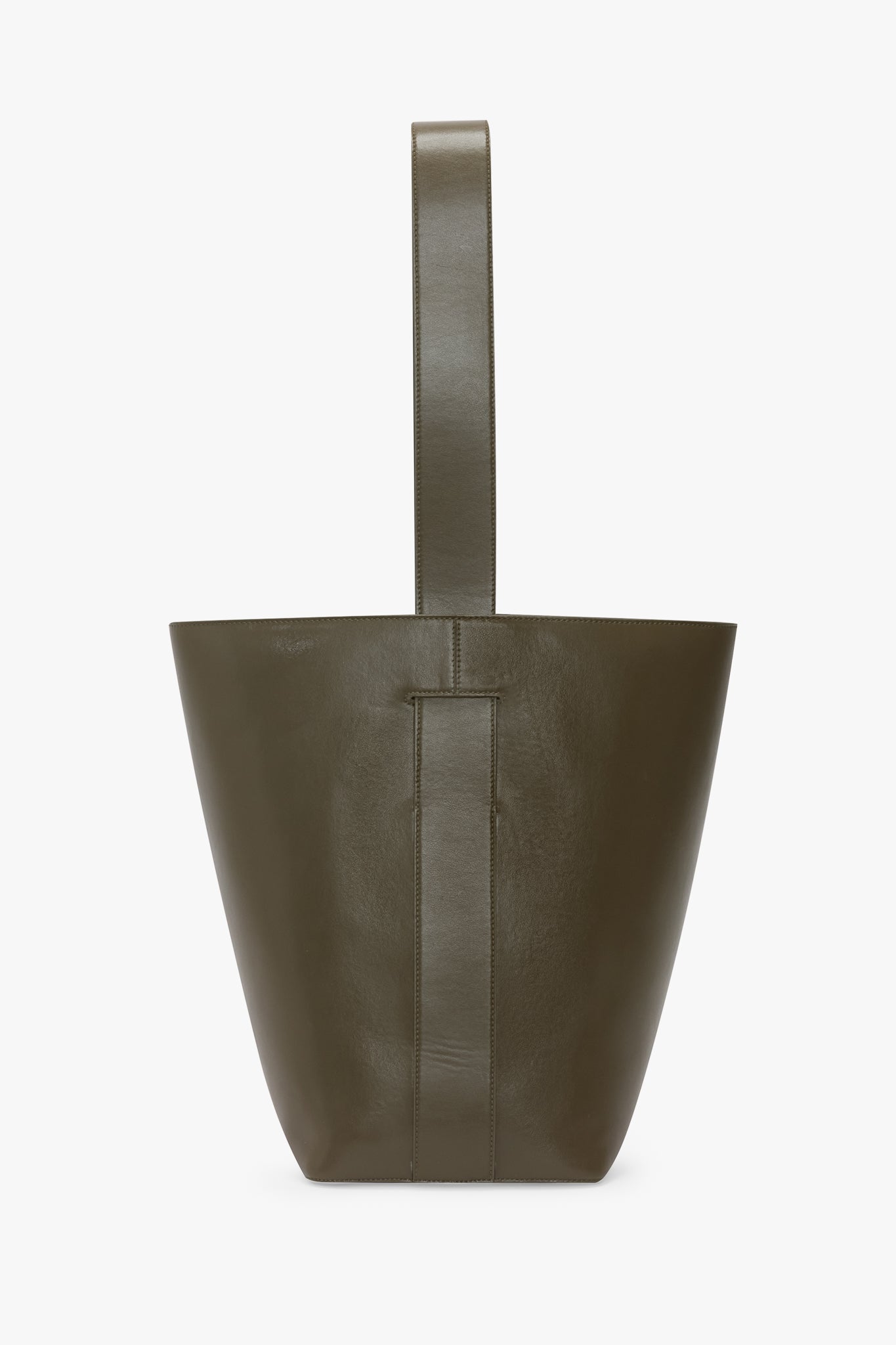 Victoria Beckham | The Dia Bucket Bag - Dark Khaki