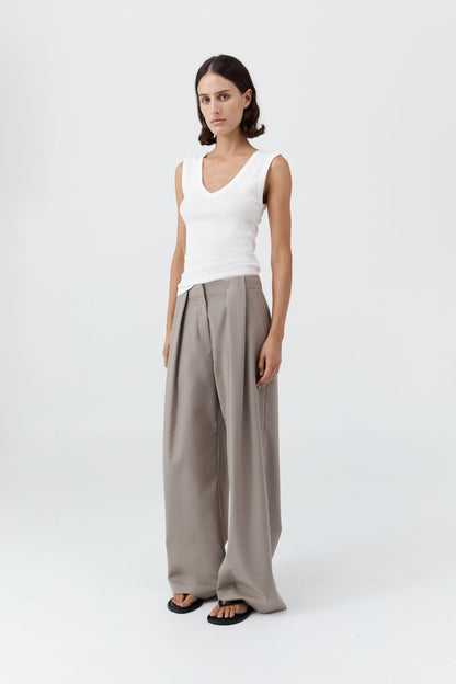 St Agni | Organic Cotton 90s Top - White